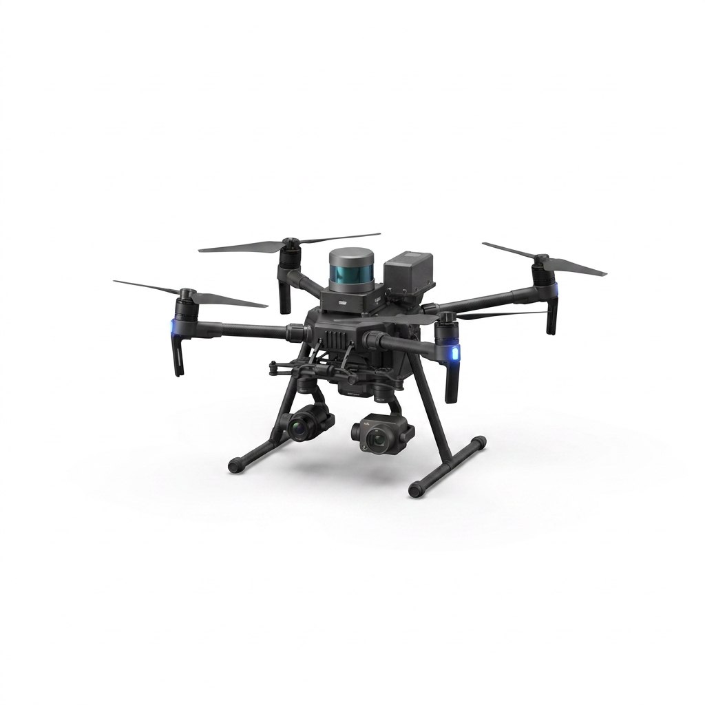 Sky-Eye Fire 드론 페이로드 — 16채널 LiDAR + 8채널 E-NOSE + RGB·열화상 듀얼 카메라 통합 모듈